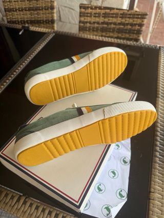 Zapatillas El Ganso Verde y Amarillo Talla 44