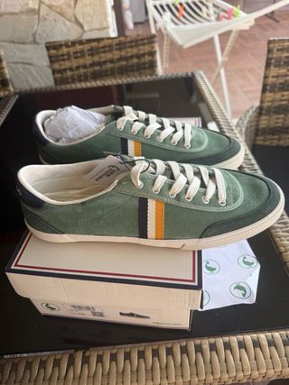 Zapatillas El Ganso Verde y Amarillo Talla 44