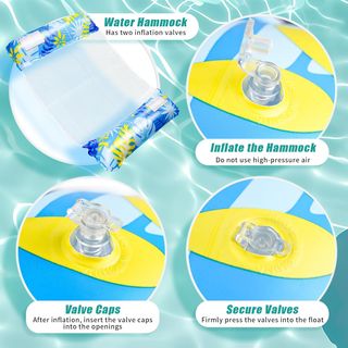 Hamaca de Agua Flotante Colchoneta 135 x 70 cm