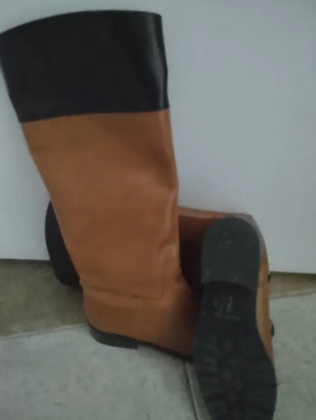 Botas de piel tipo montar talla 38