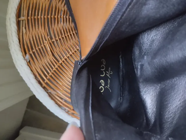 Botas de piel tipo montar talla 38