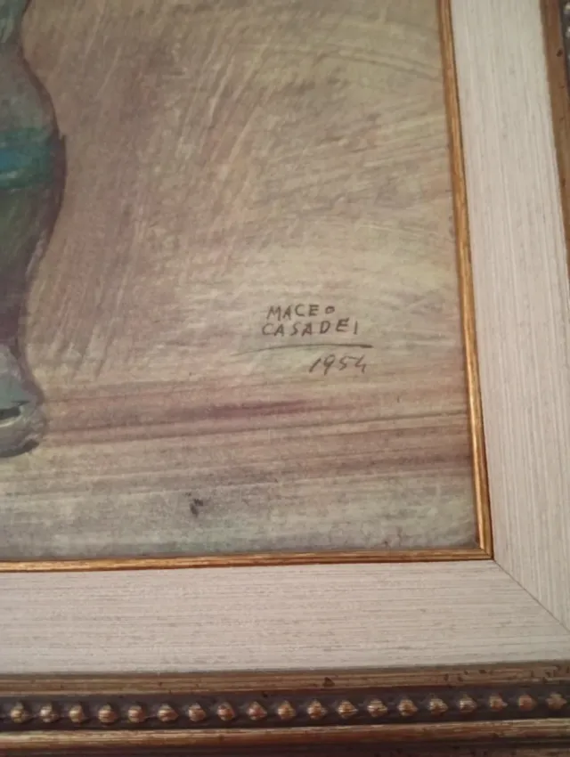 Pintura Maceo Casadei 1954