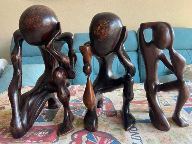 Figuras Decorativas Madera Tallada