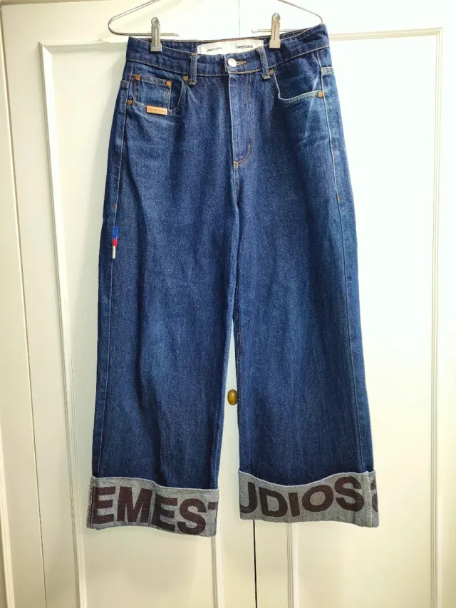 Pantalón Eme Studios Azul Talla 36