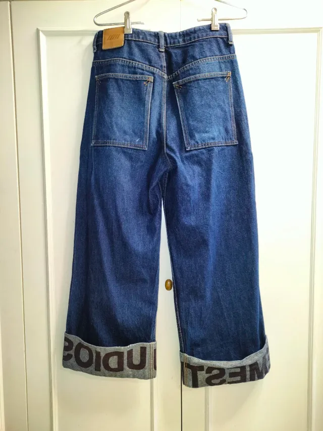 Pantalón Eme Studios Azul Talla 36