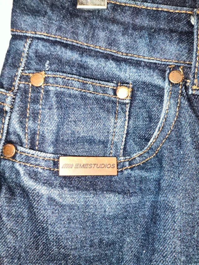 Pantalón Eme Studios Azul Talla 36