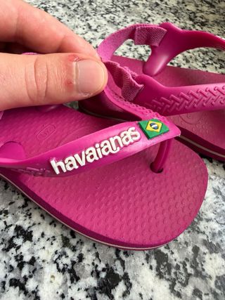 Havaianas bimba fucsia con elastico n. 20