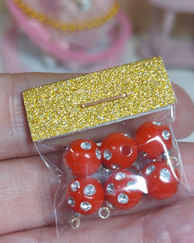 6 Bolas Navidad Escala 1:12 Dollhouse