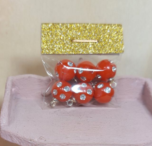 6 Bolas Navidad Escala 1:12 Dollhouse