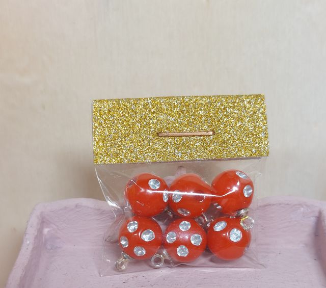 6 Bolas Navidad Escala 1:12 Dollhouse