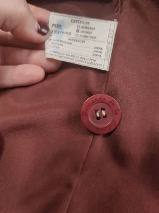 Chaqueta de piel Milano .