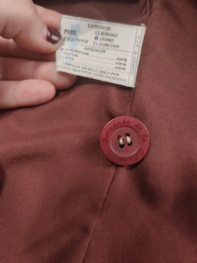 Chaqueta de piel Milano .