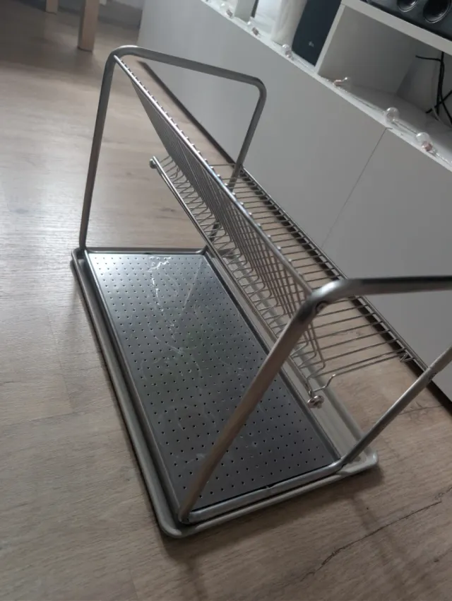 Escurridor platos IKEA ORDEN acero inoxidable