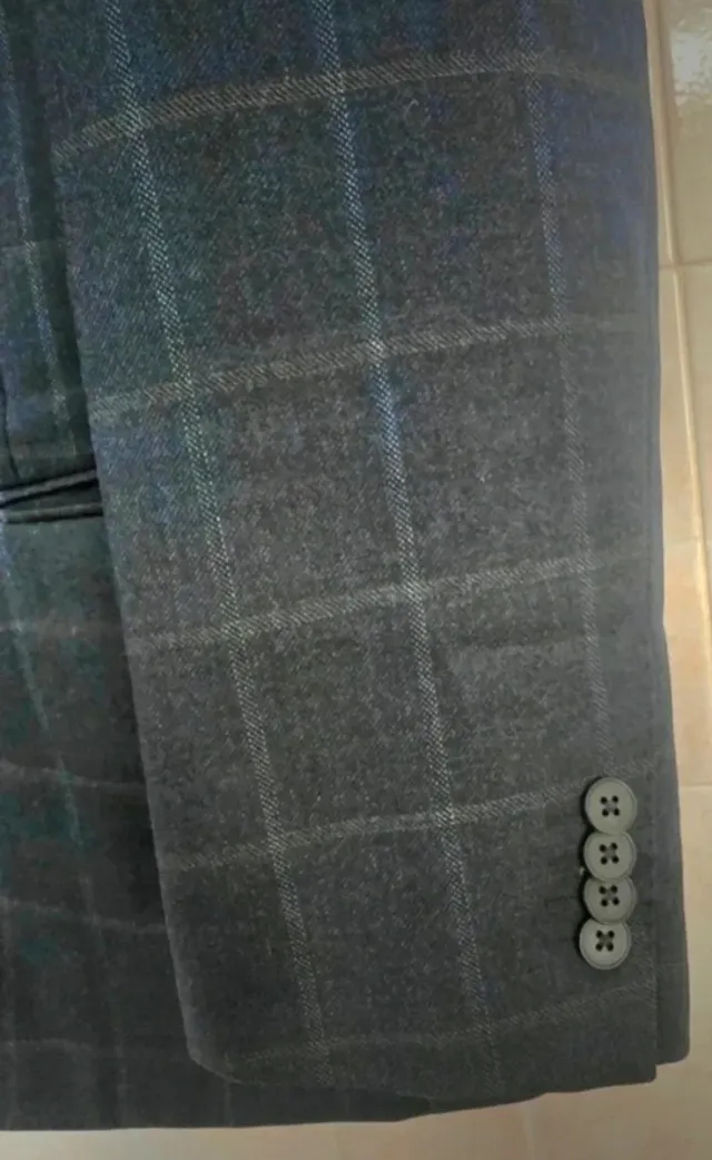 Elegante Blazer Uomo Lana Luxury