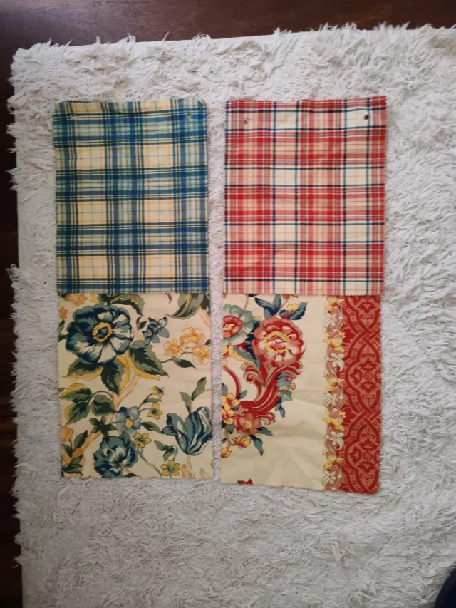 2 Telas de tapicería