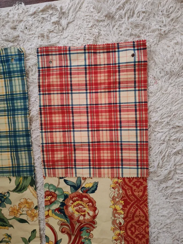 2 Telas de tapicería