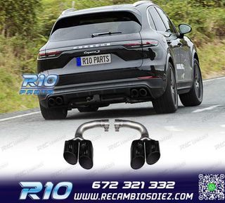 COLAS ESCAPE PORSCHE CAYENNE 17- LOOK S NEGRO