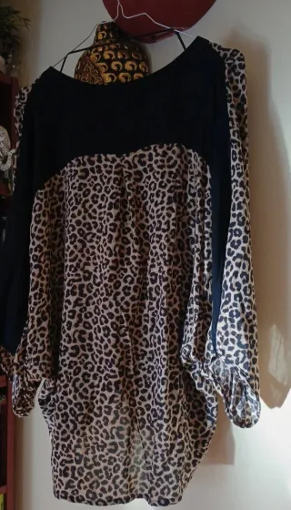 Blusa MIA Animal Print Talla M