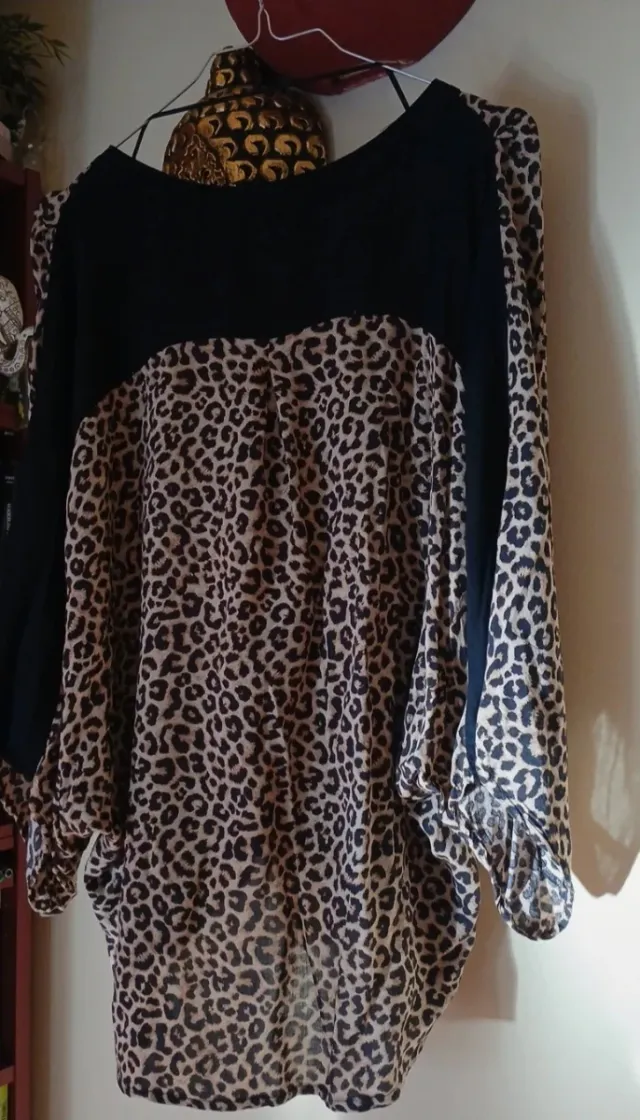Blusa MIA Animal Print Talla M