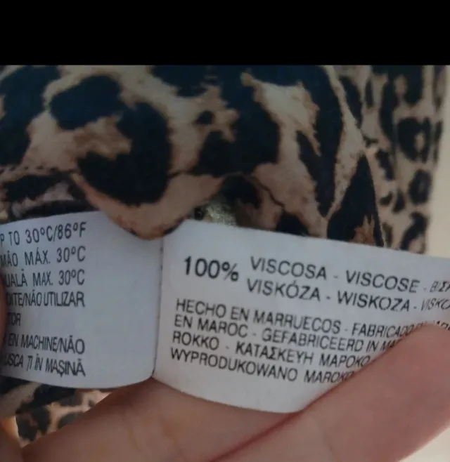 Blusa MIA Animal Print Talla M