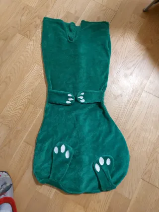 Saco de dormir cocodrilo verde