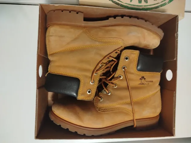 Botas Panama Jack Marrón y Verde