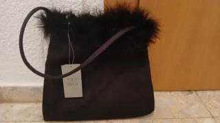 Bolso fiesta Promod negro