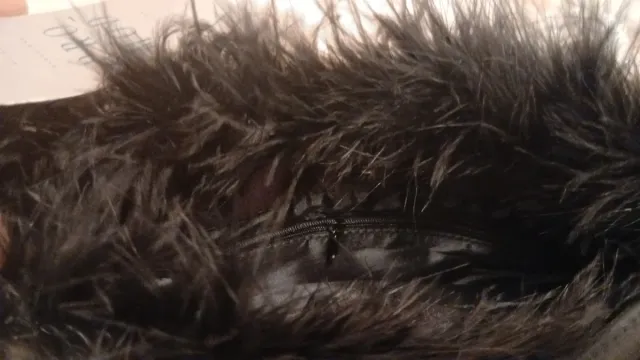 Bolso fiesta Promod negro