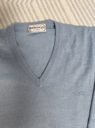 Jersey Pico Burberrys Azul Talla 8