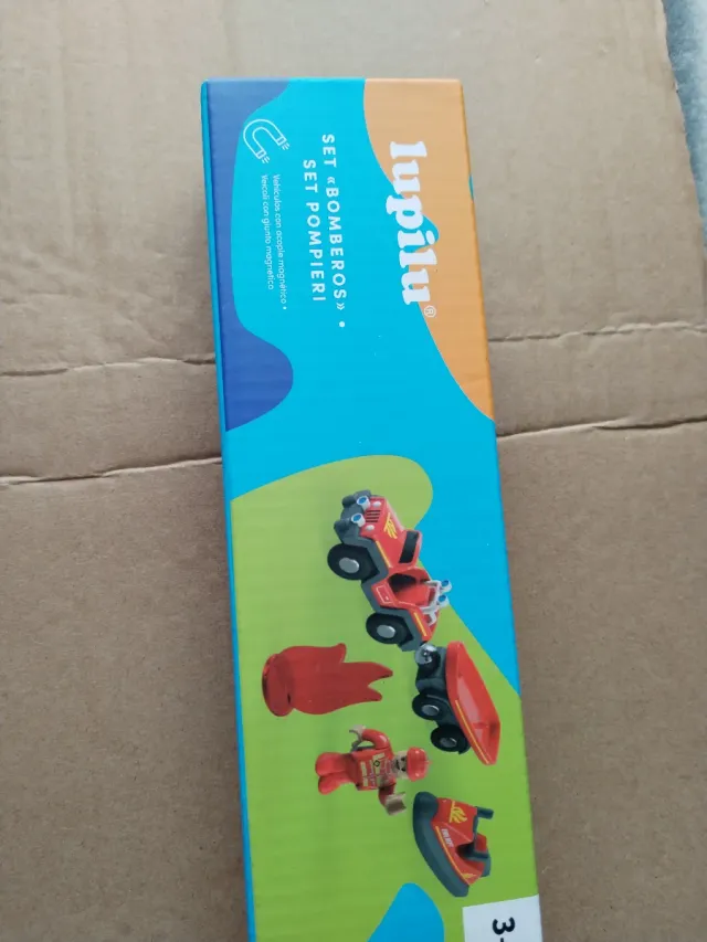 Lupilu Set Bomberos/Pompiere Magnético