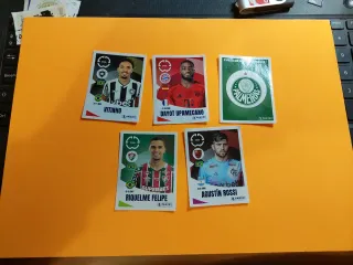 5 Cromos FIFA Club World Cup Panini