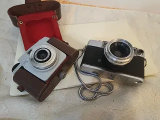 Cámaras Yashica y Nerasport Vintage