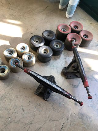 Ruedas y Ejes Longboard