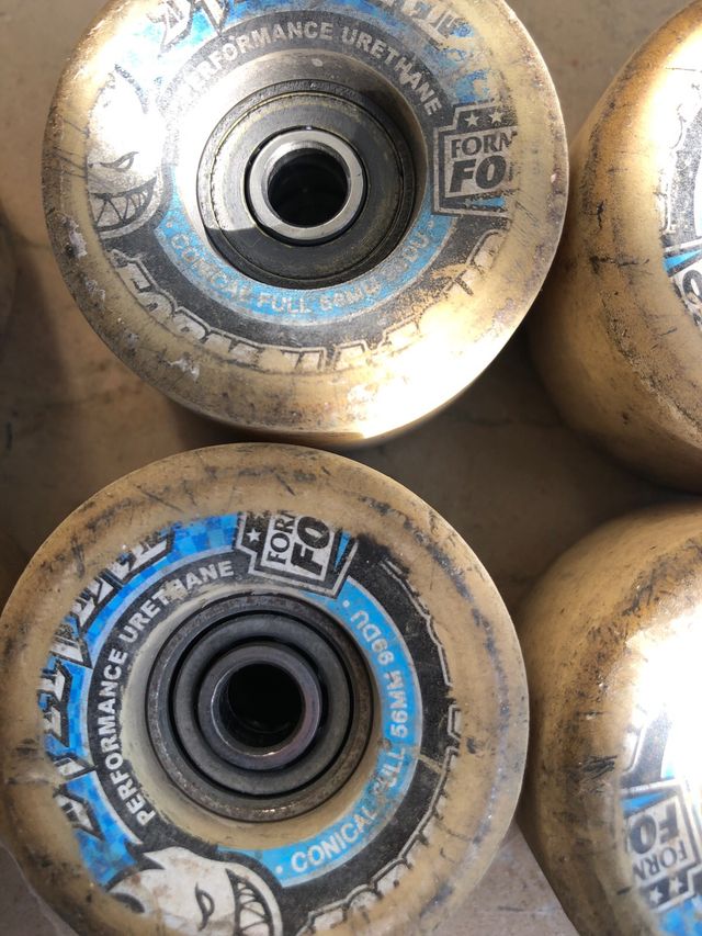 Ruedas y Ejes Longboard