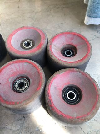 Ruedas y Ejes Longboard