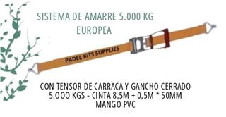 Sistema Amarre 5000 Kg Europea