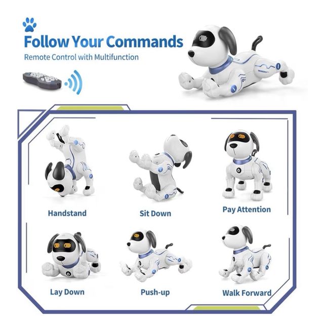 Perro Robot con Mando
