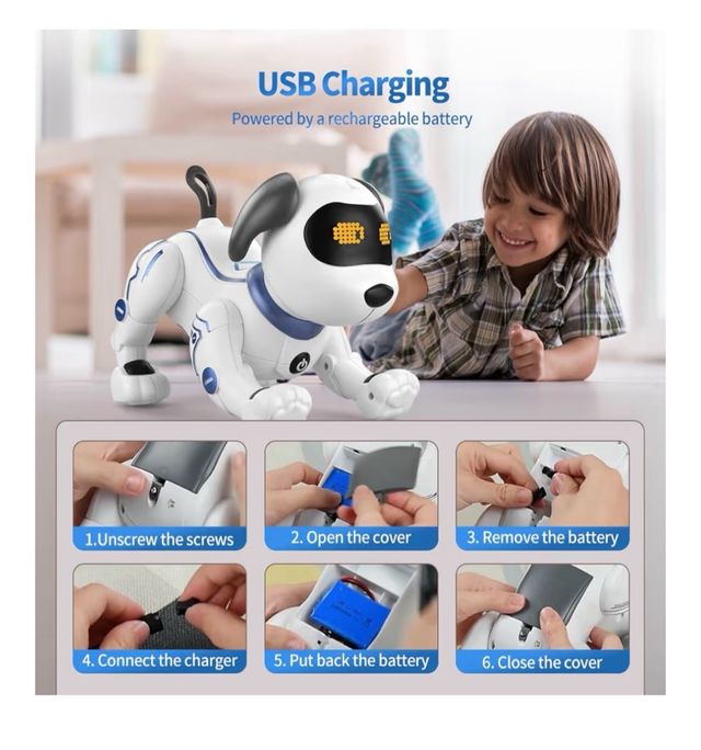 Perro Robot con Mando