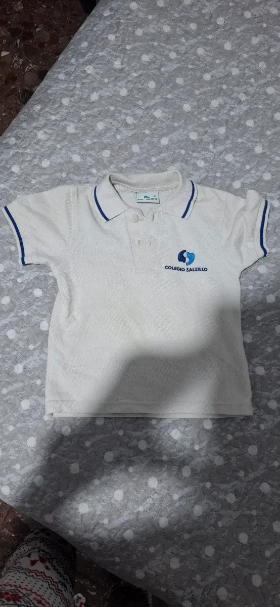 Polos Colegio Salzillo Talla 3
