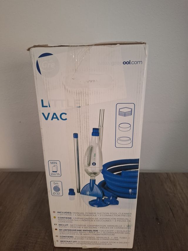 Limpiafondos Gre Little Vac 2 m3/h