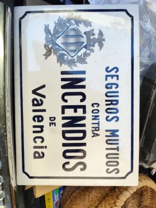 Azulejo Seguros Mutuos Incendios Valencia