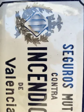 Azulejo Seguros Mutuos Incendios Valencia