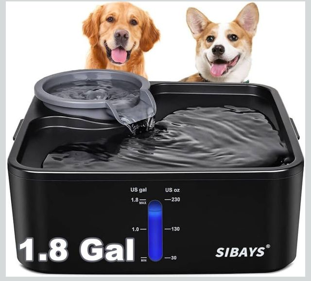 Fuente de agua perros y gatos NUEVO SIN USAR