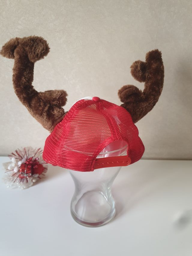 Cappello Natale Renna Santas Flight School