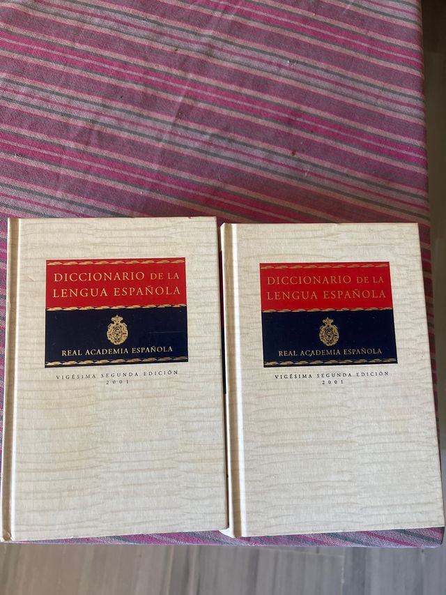 Diccionarios RAE vigésimo segunda edición