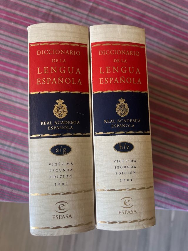 Diccionarios RAE vigésimo segunda edición