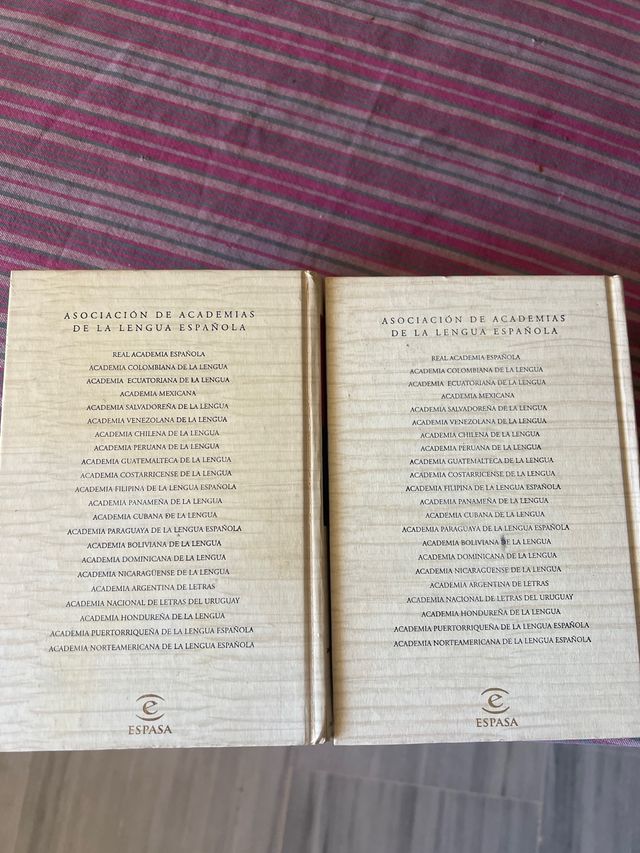 Diccionarios RAE vigésimo segunda edición