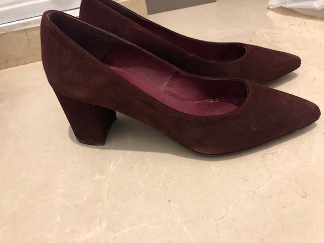 Zapatos de tacón Patricia Miller granates