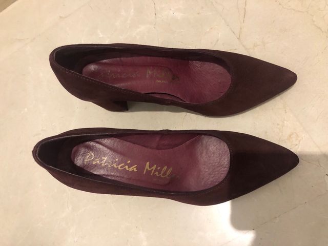 Zapatos de tacón Patricia Miller granates