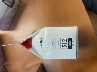 Cartucho Tinta Canon PIXMA 512 Negro